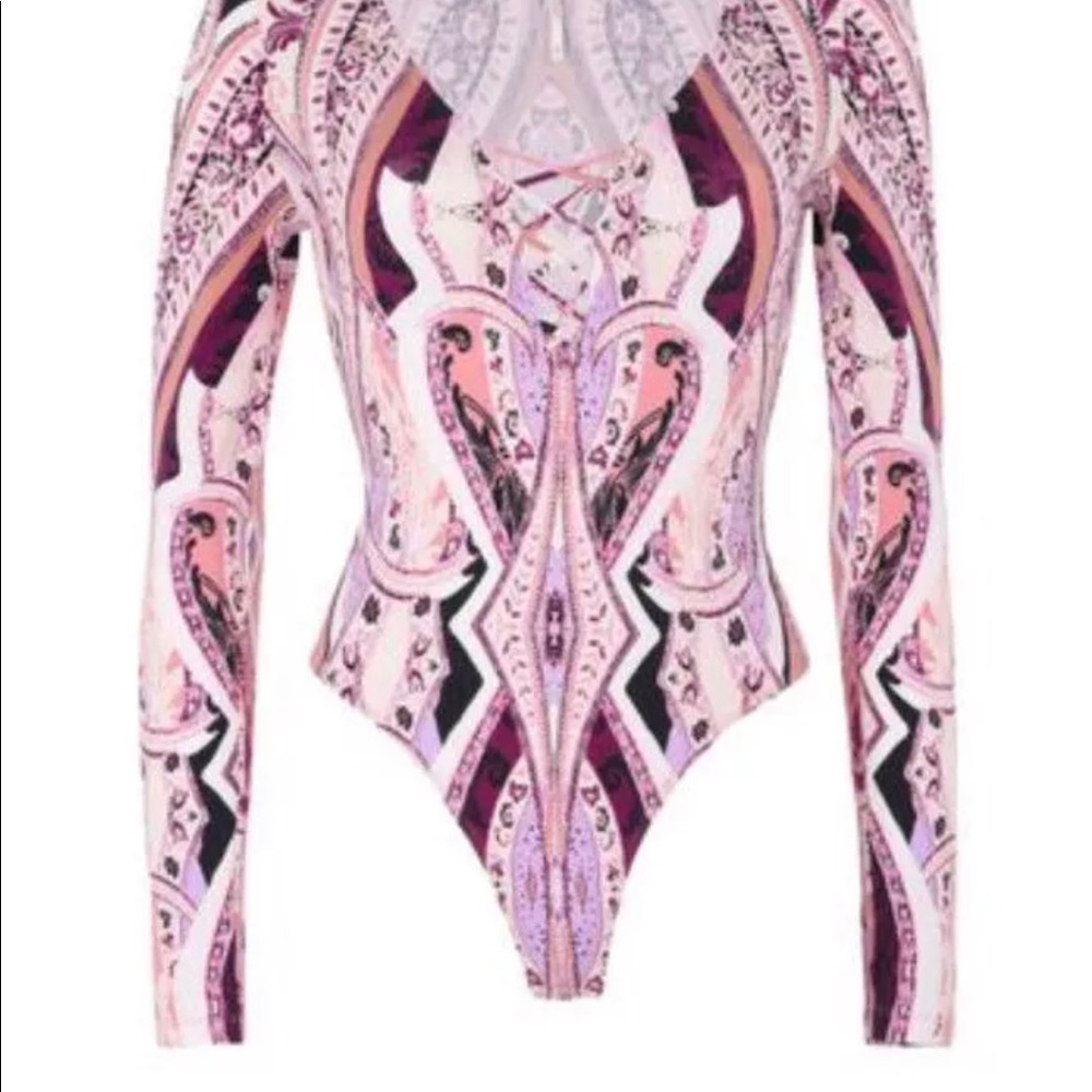 FINAL SALE FREE PEOPLE PICK A PLACE BODYSUIT - Picture 3 of 8